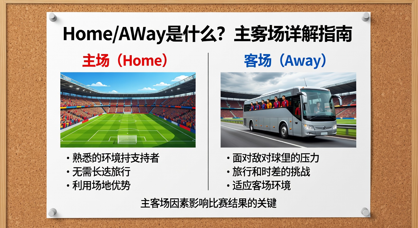 Home/Away是什么？主客场详解指南