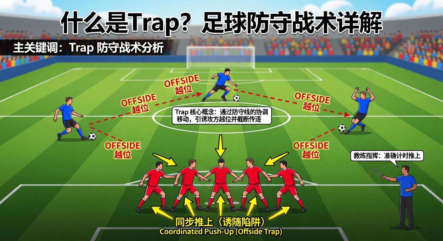 什么是Trap？足球防守战术详解