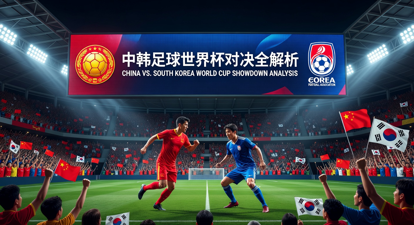 中韩足球世界杯：历史对决+2026预测