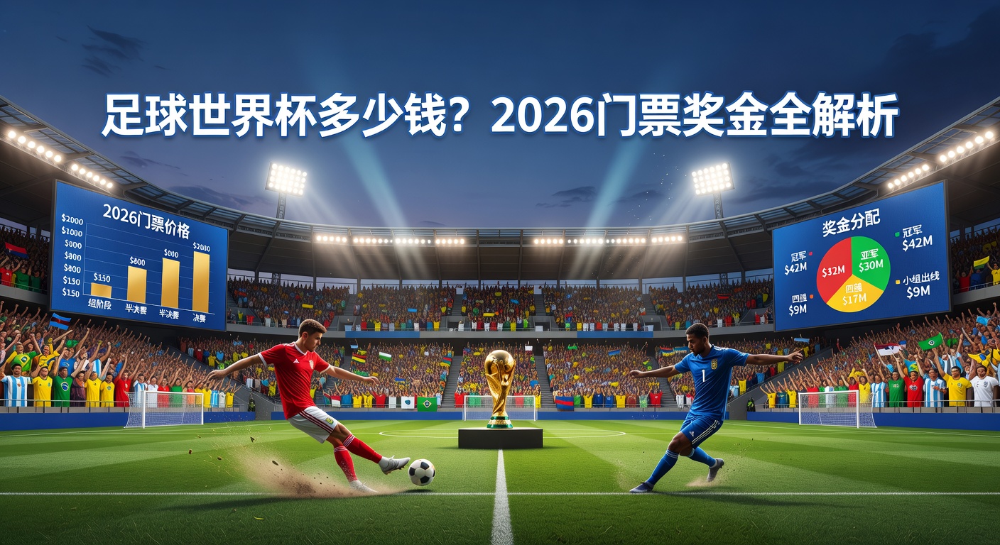 足球世界杯多少钱？2026门票奖金详解