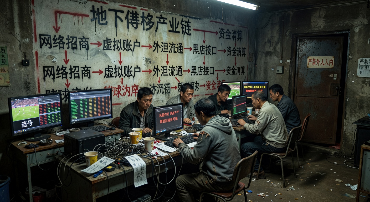 赌球黑灰产是什么？揭秘地下博彩产业链