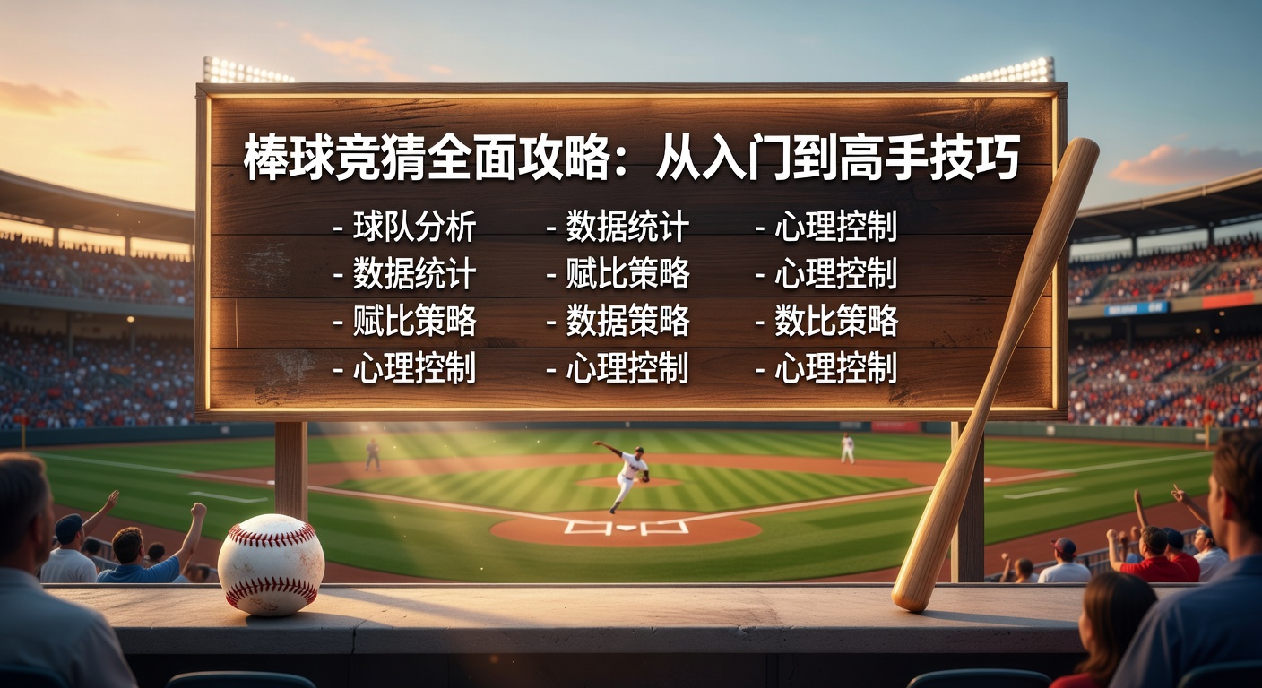 棒球竞猜攻略 2024 MLB最新分析技巧