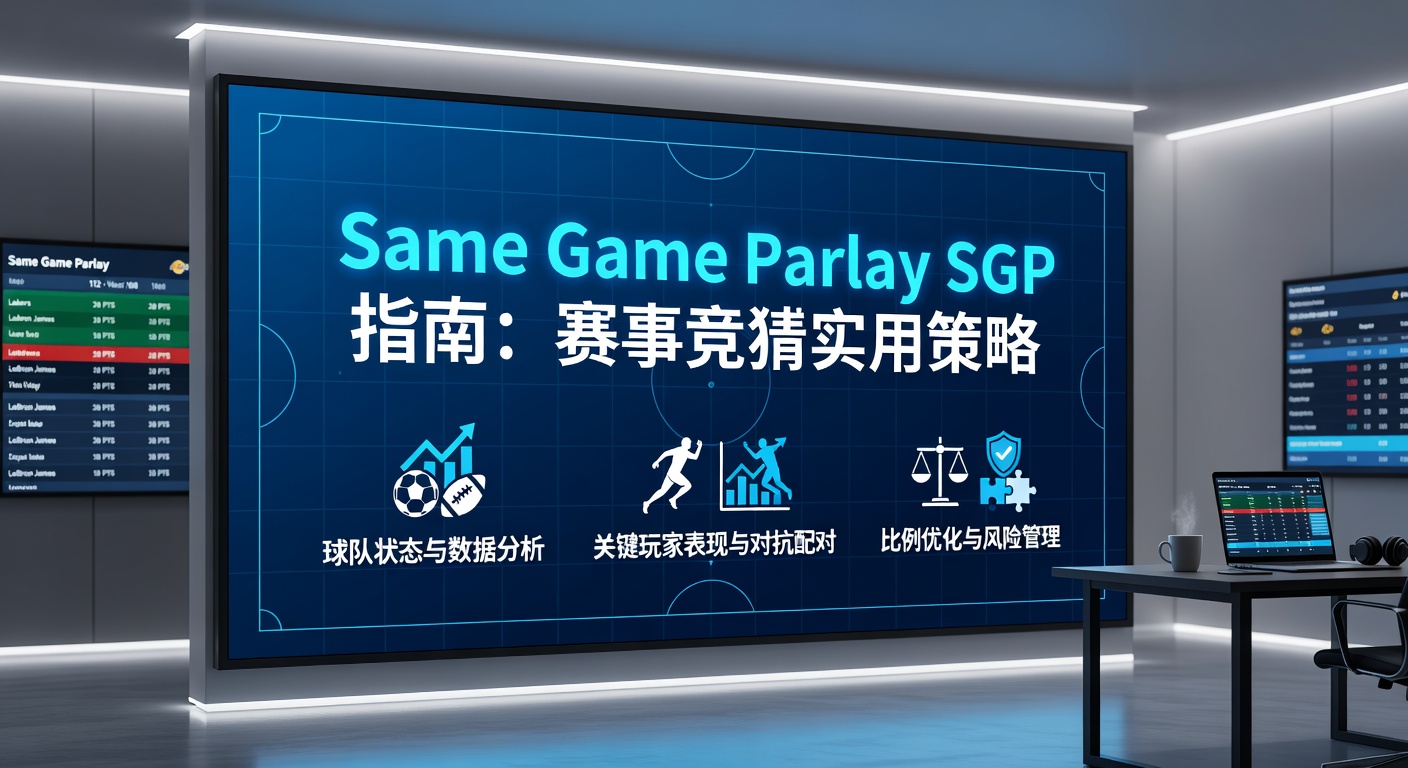 Same Game Parlay SGP 竞猜指南：策略与避坑